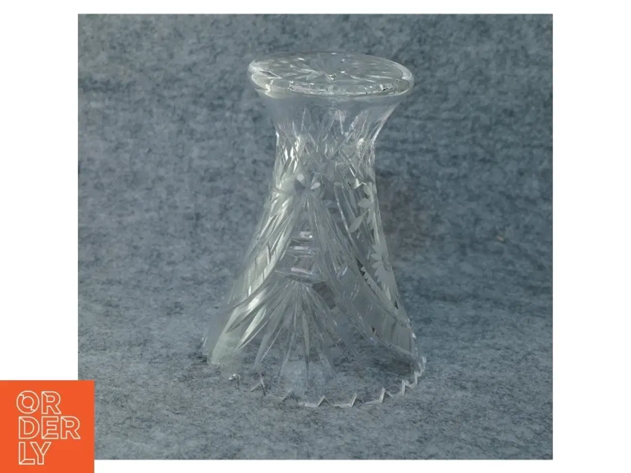 Billede 2 - Vase i krystal (str. 13 x 10 cm)