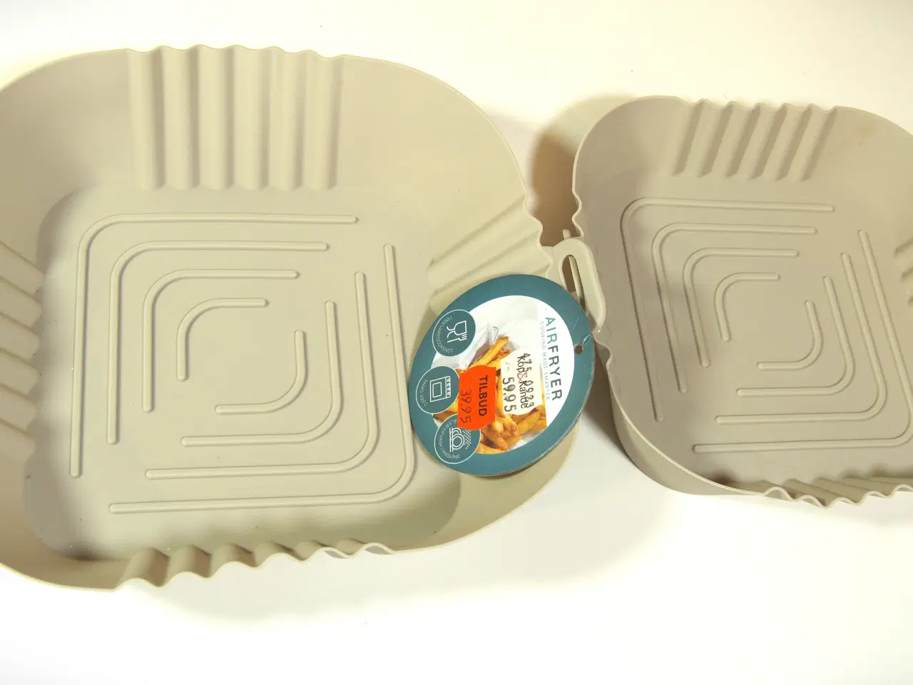 Billede 6 - Airfryer silikoneforme, tåler maskinopvask.