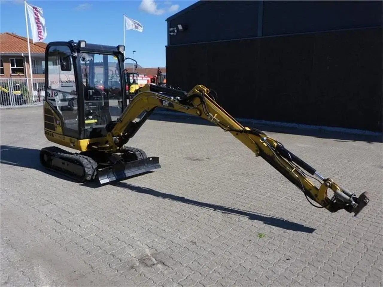 Billede 5 - Caterpillar 301,7 med udskyder arm tiltmanfæste