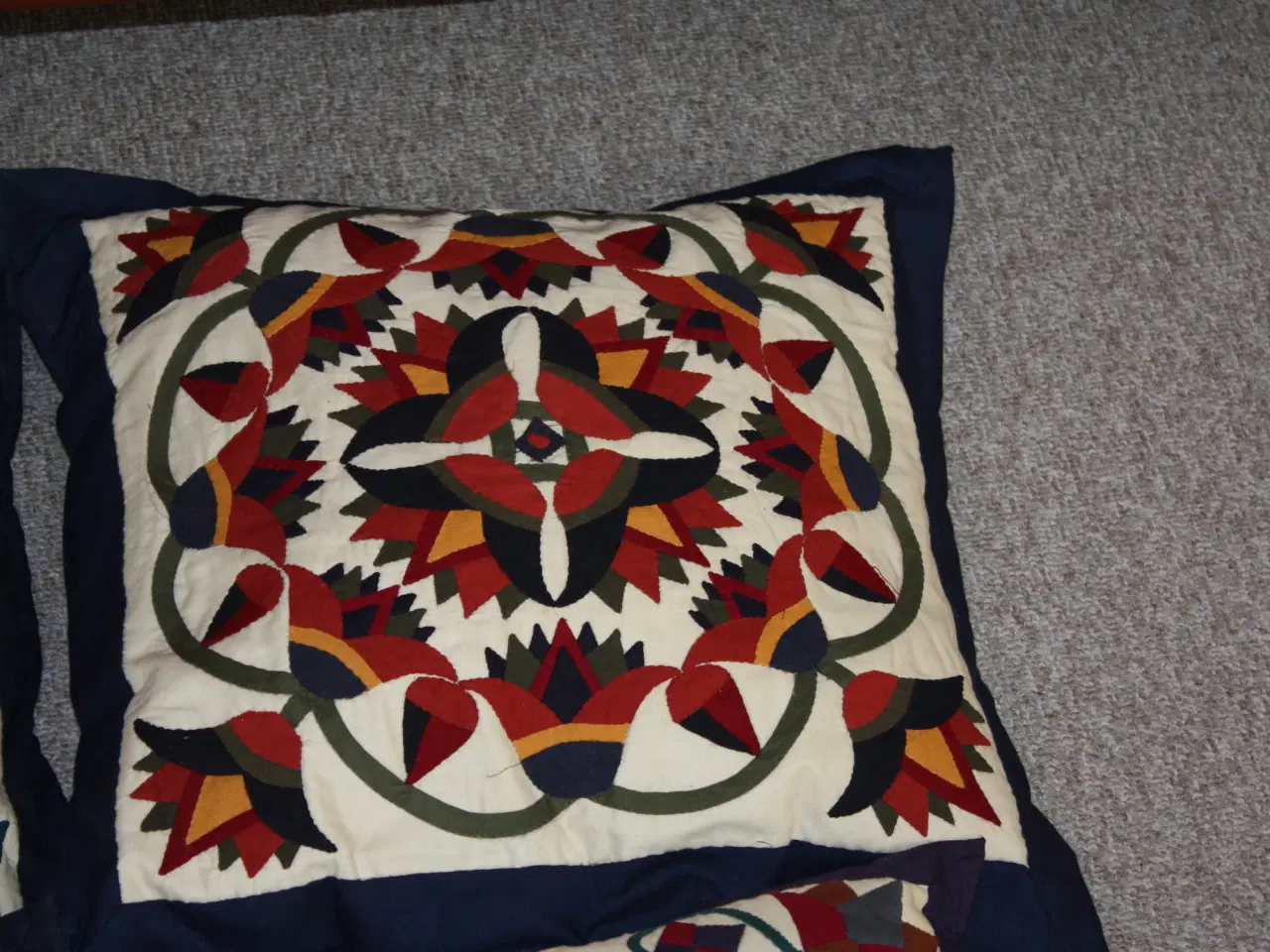 Billede 3 - Patchwork pudebetræk til pyntepude inkl. puder