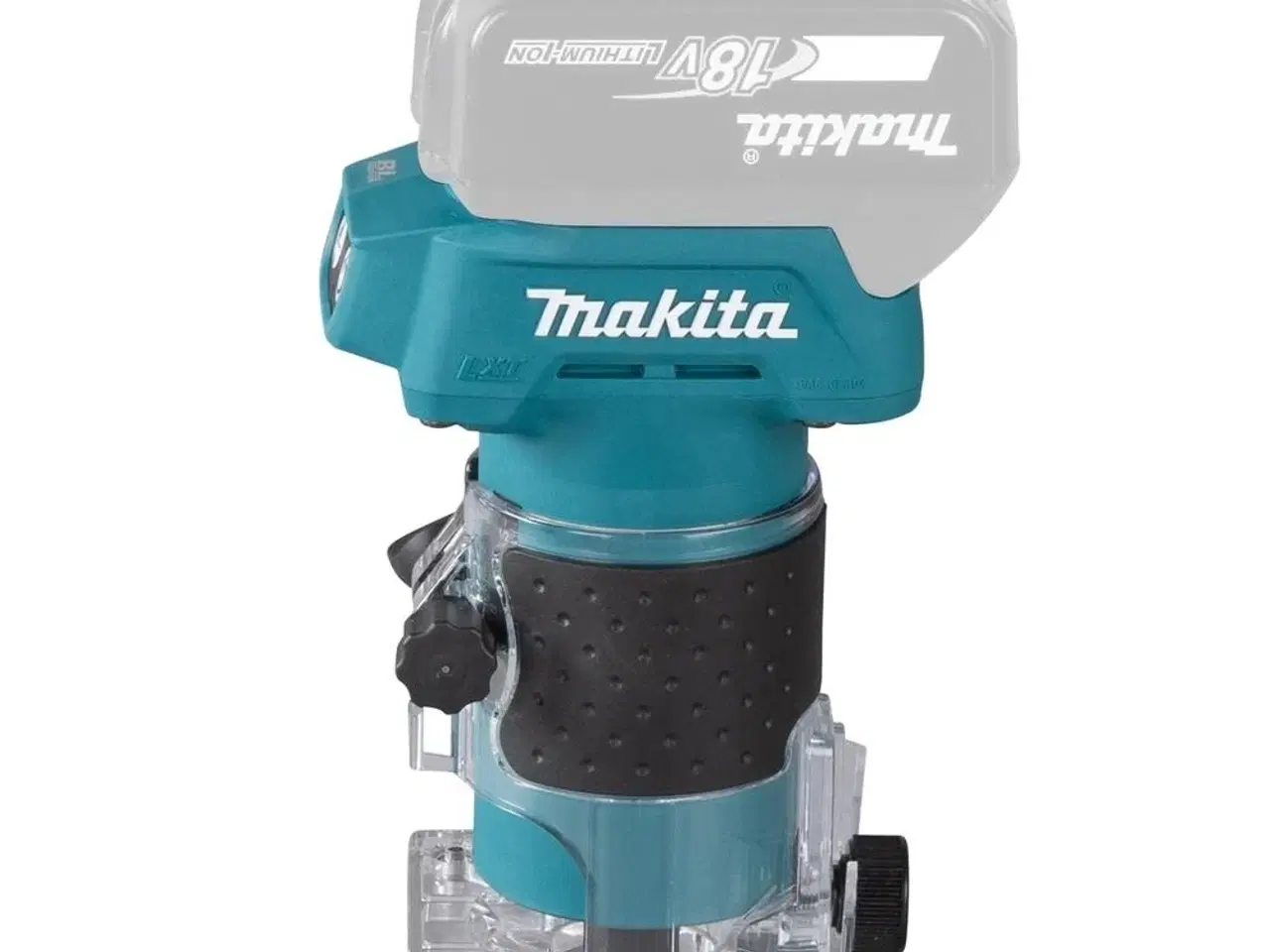 Billede 2 - Overfræser 18V Makita DRT52Z – uden batteri