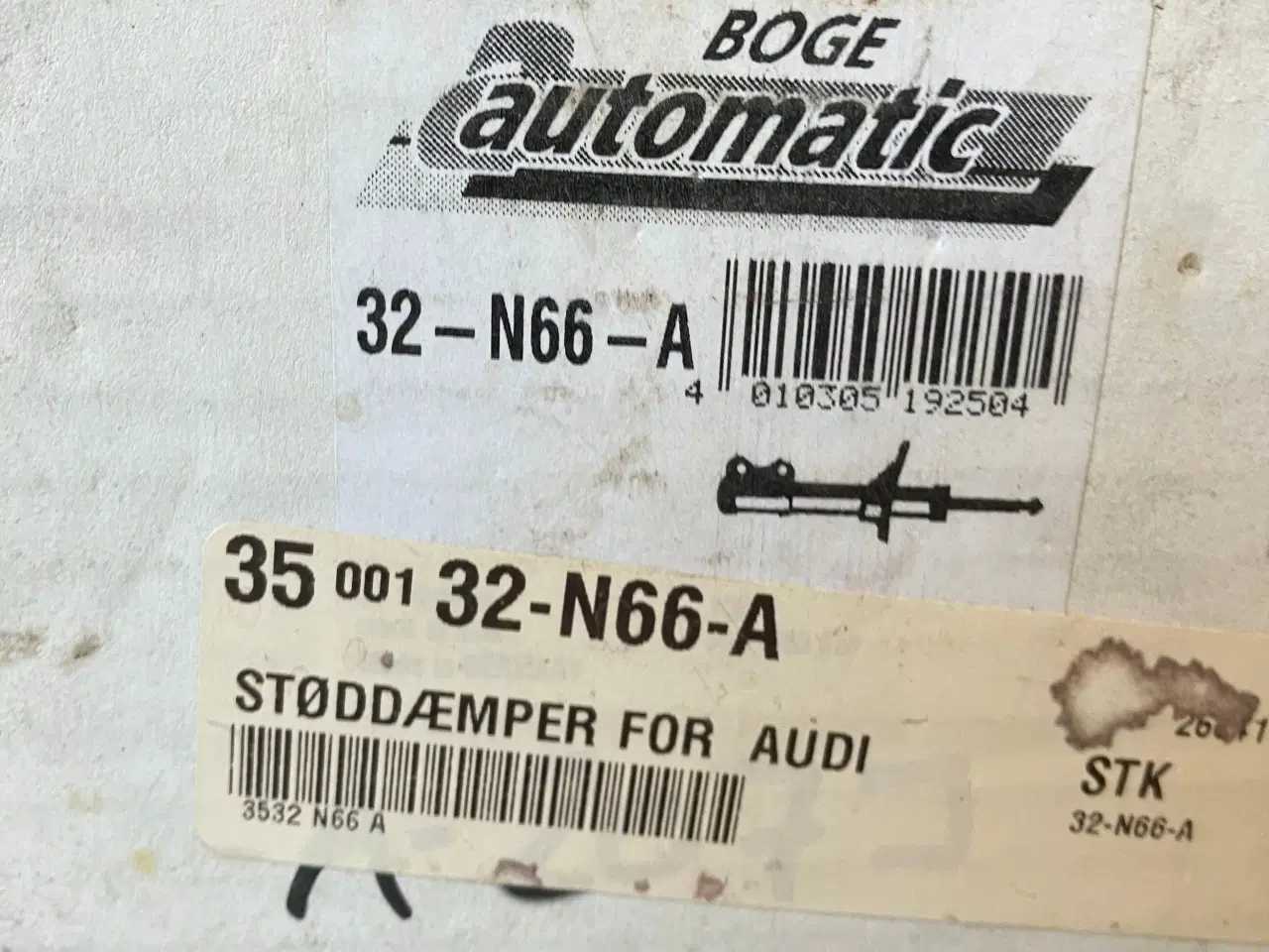 Billede 2 - 2  stk forrest støddæmpere til Audi A6 4B år  2005