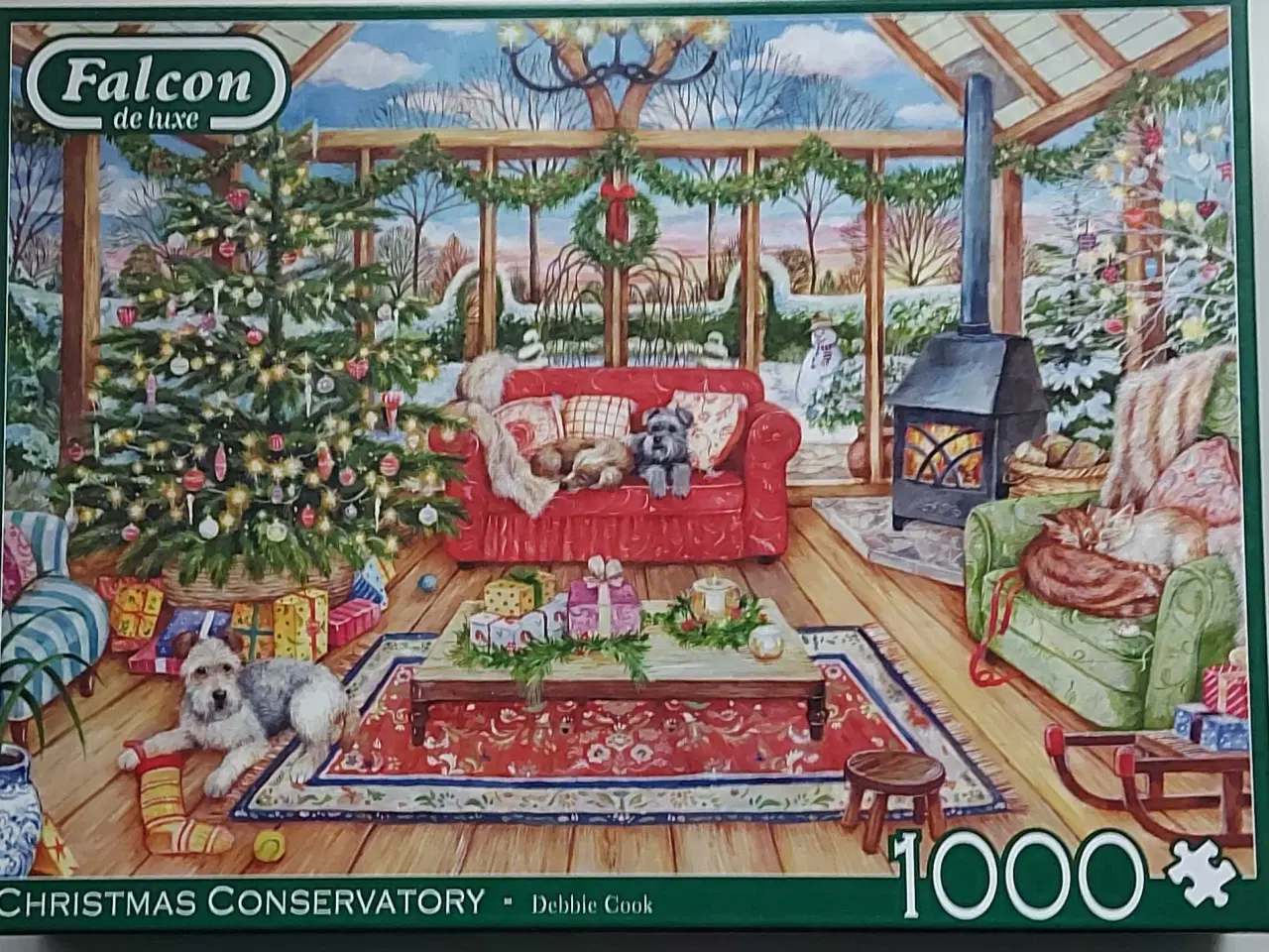 Billede 1 - Falcon de luxe puslespil 1000 brikker
