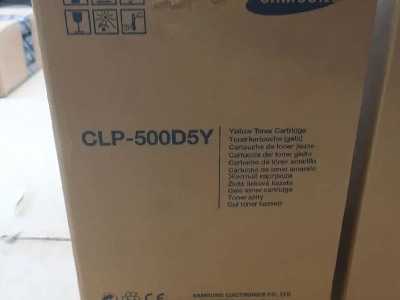 Billede 3 - 7 stk. toner SAMSUNG CLP-500D5Y