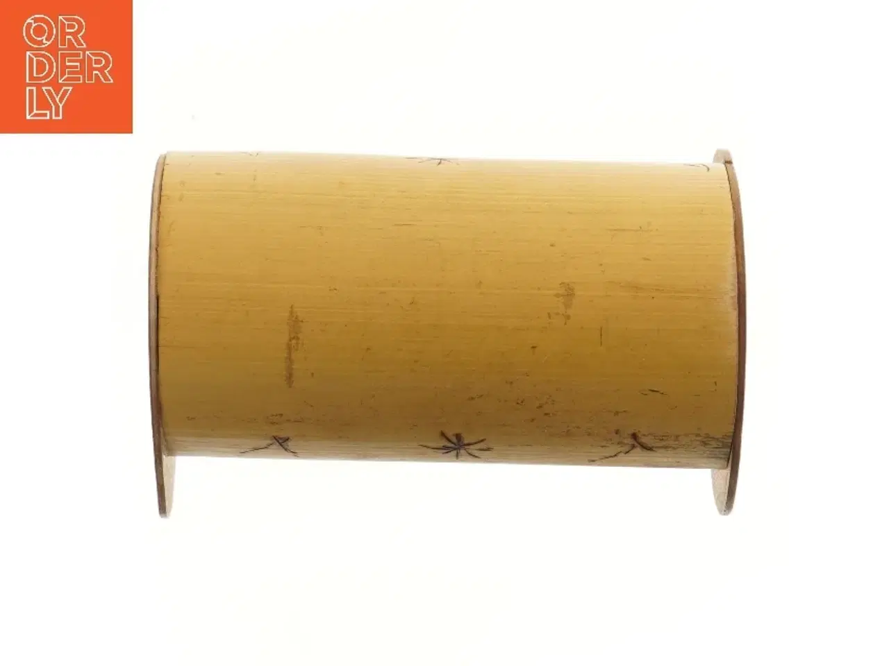 Billede 3 - Træ vugge til små dukker eller bamser (str. 25x14 cm)