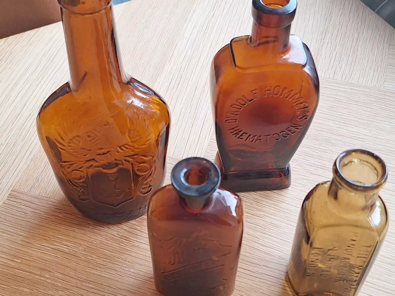 Billede 2 - Gammel brune flasker 