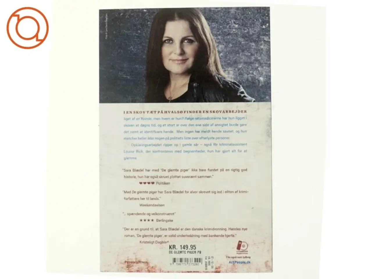 Billede 3 - De glemte piger : krimi af Sara Blædel (Bog)