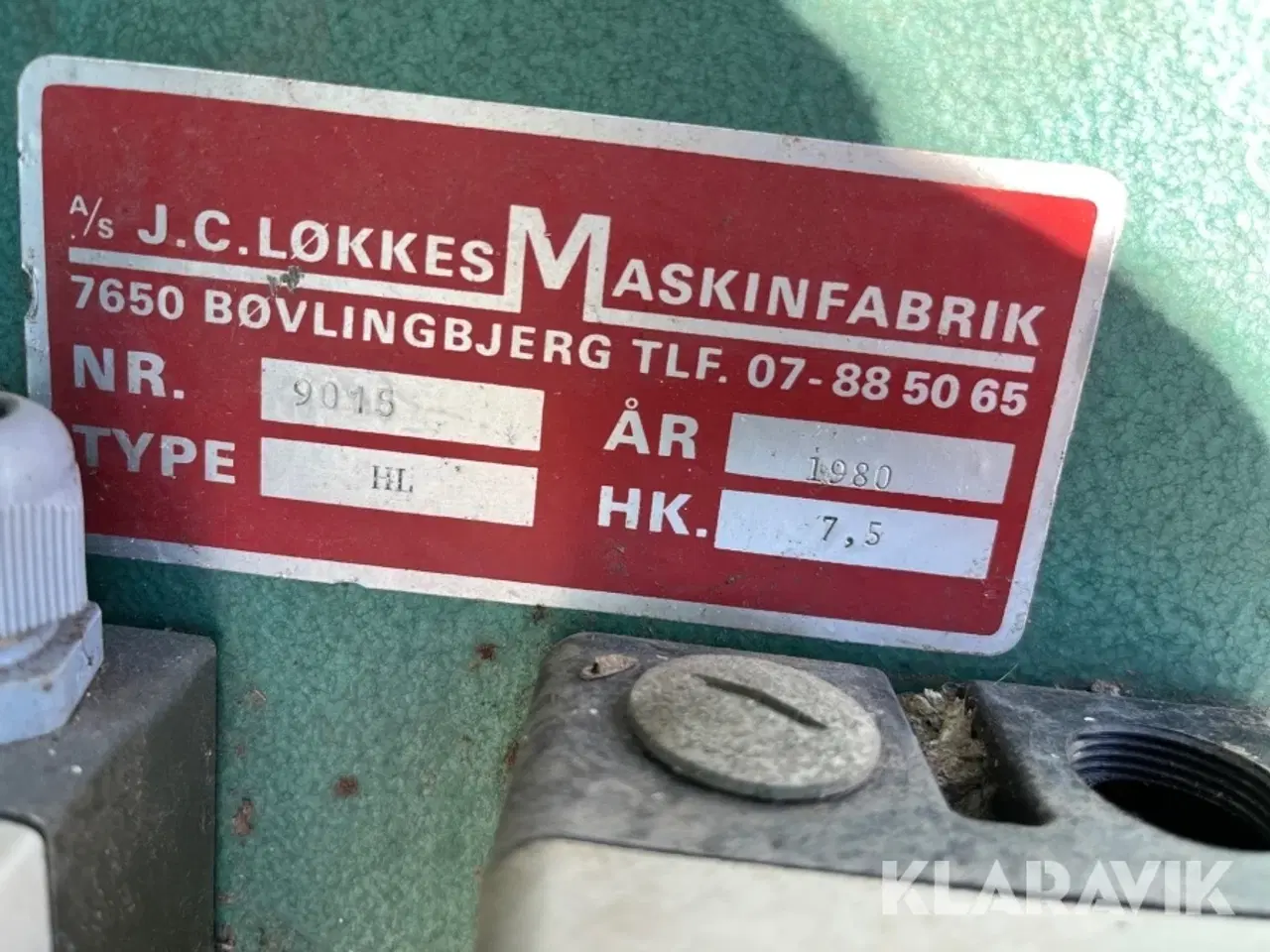 Billede 9 - Lavtryks blæser Løkkes Maskinfabrik HL