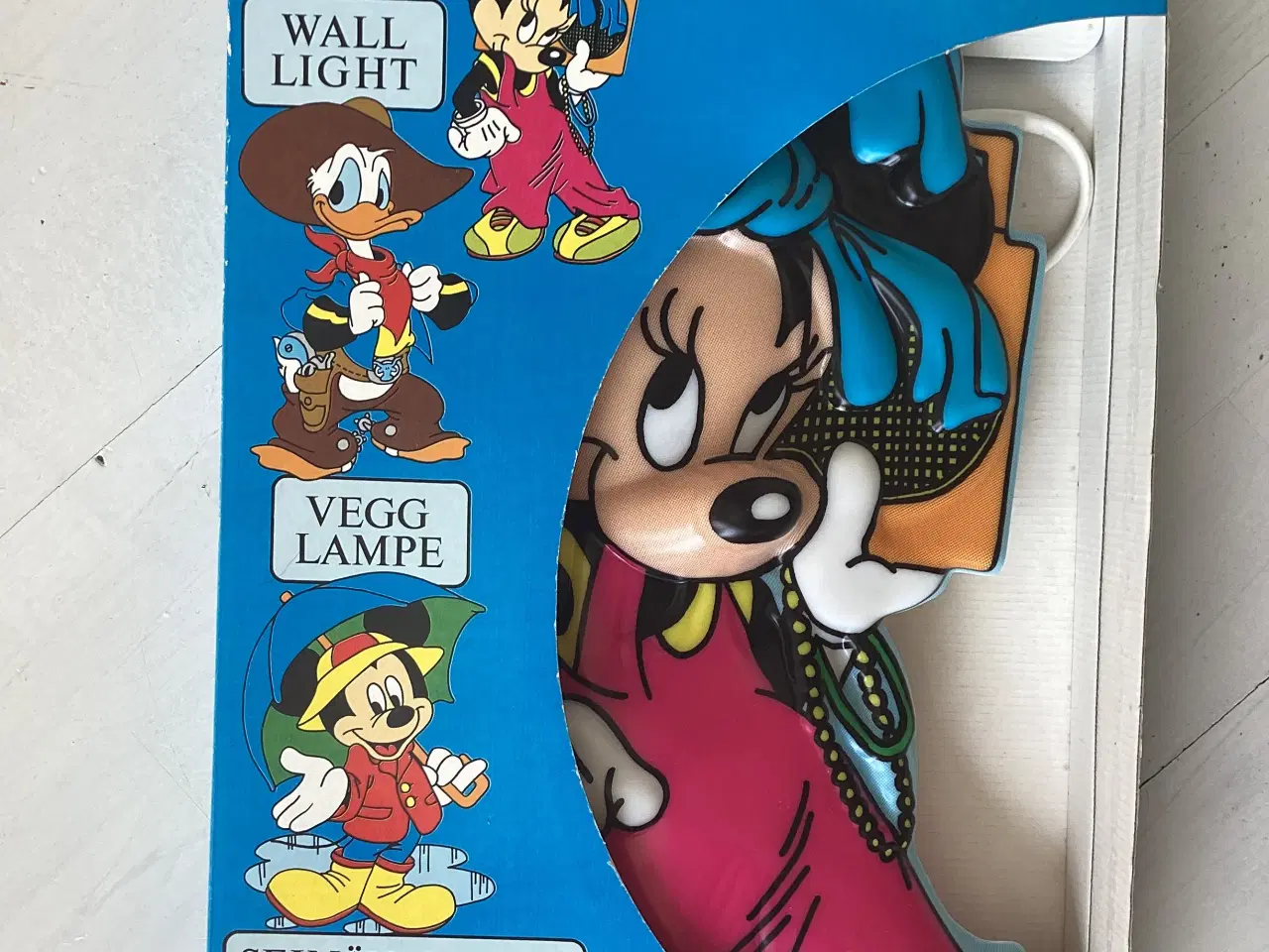 Billede 14 - Mini mouse Nat/væg lampe