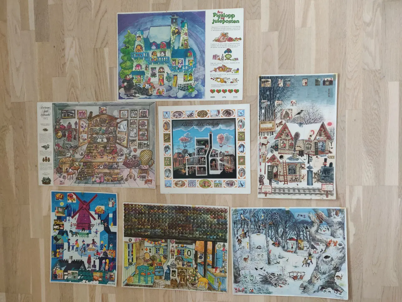 Billede 1 - DR's julekalendere fra 1970 - 00'erne