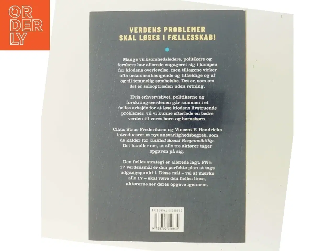 Billede 3 - Kæmp for kloden : når politik, videnskab og erhvervsliv sammen tager ansvar af Claus Strue Frederiksen (Bog)