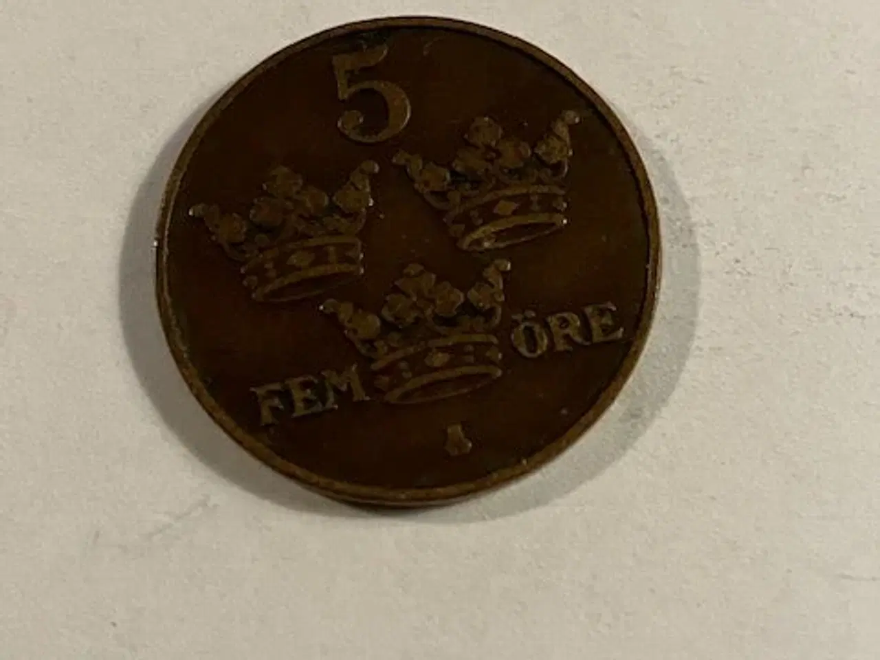 Billede 2 - 5 øre 1911 Sweden