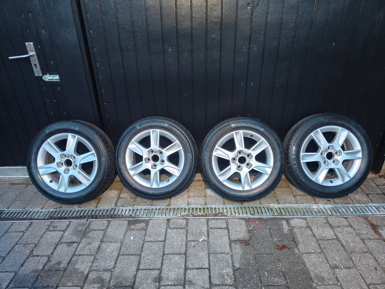 Billede 2 - 5x112 Audi 16 vinterdæk 205/55R16 ET50 1500kr 