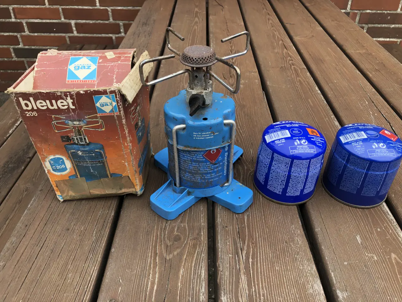Billede 3 - Vintage gasblus/blæselampe/grill starter