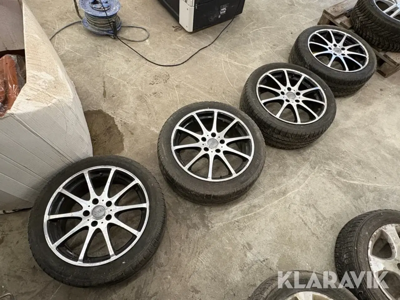 Billede 3 - Alufælge med dæk Audi