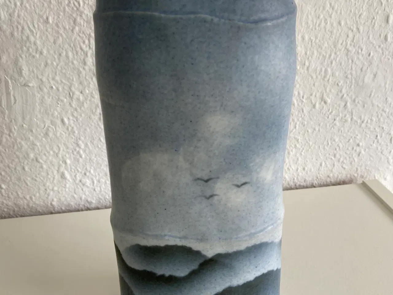 Billede 3 - Porcelaine Virebent vase 22 cm. 