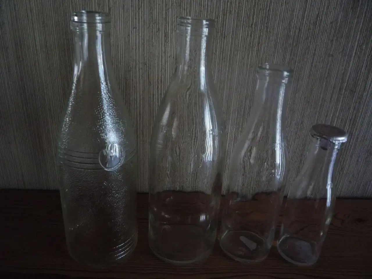 Billede 9 - Gamle mælkeflasker, flere størrelser