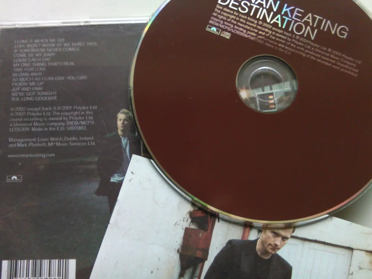 Billede 2 - Ronan Keating: Destination (2002  