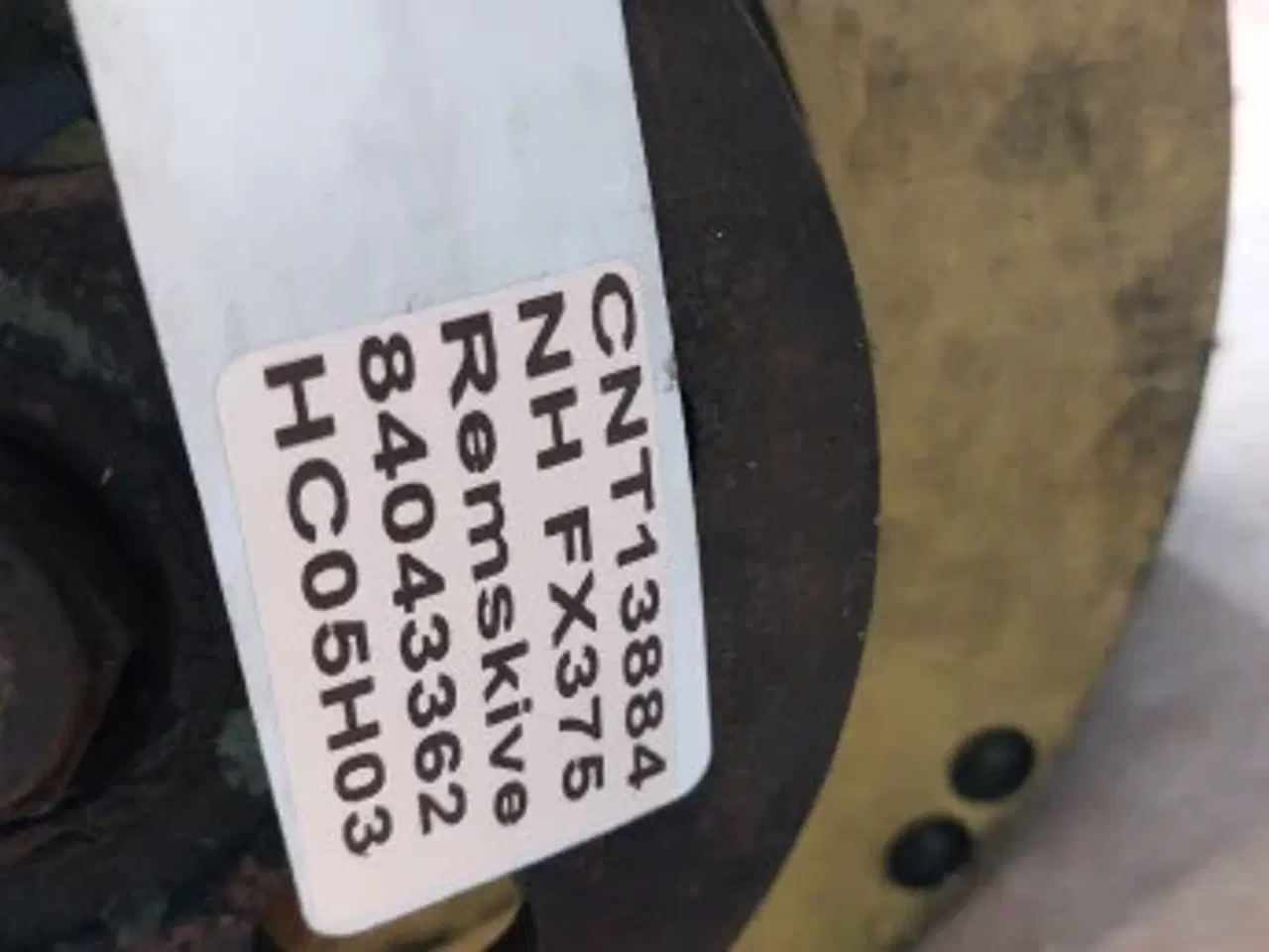 Billede 11 - New Holland FX375 Remskive 84043362