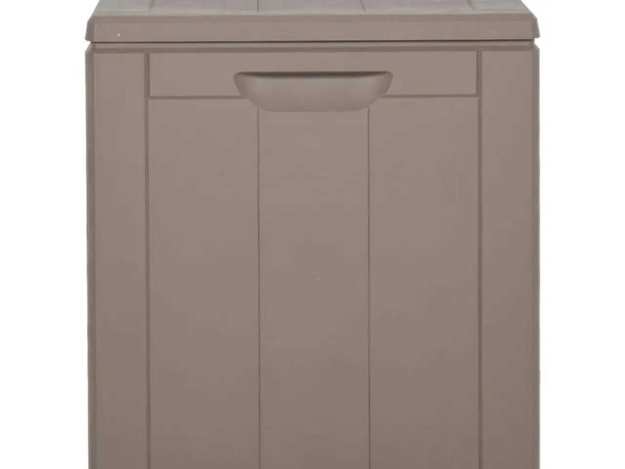 Billede 4 - Opbevaringskasse til haven 270 l PP-trælook brun