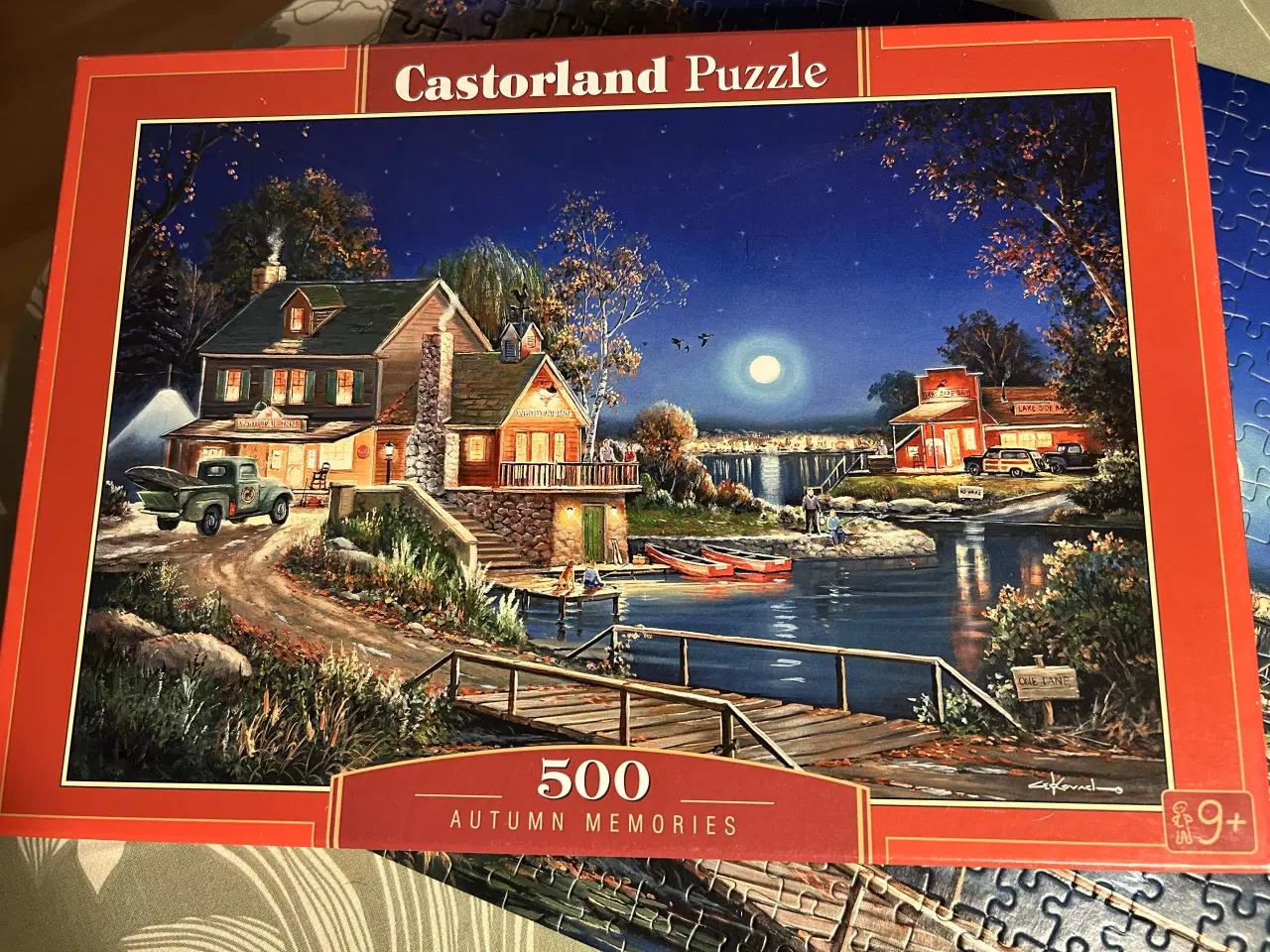 Billede 5 - 6 forskellige puslespil med 500 brikker