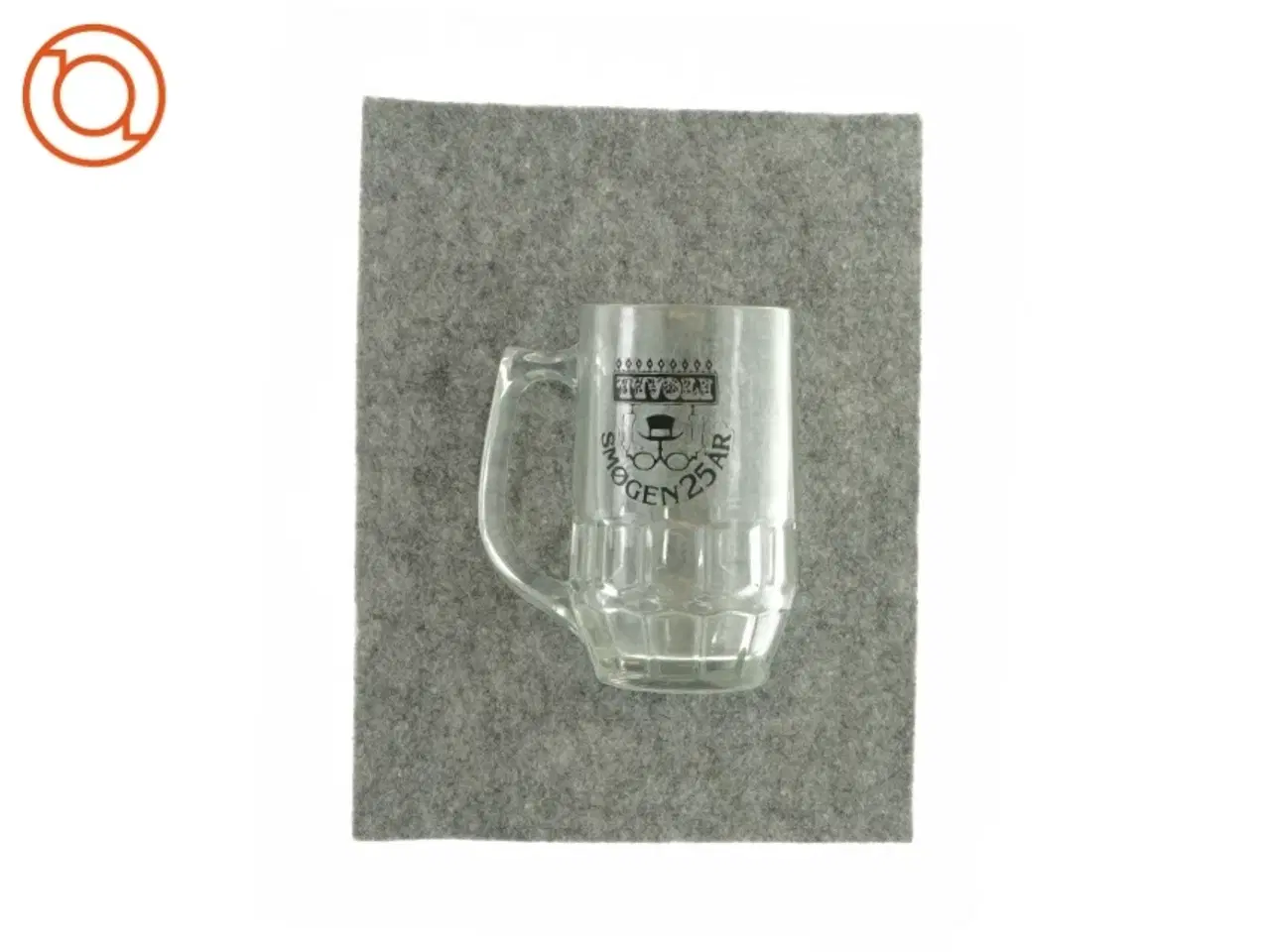 Billede 1 - Ølglas med håndtag og logo