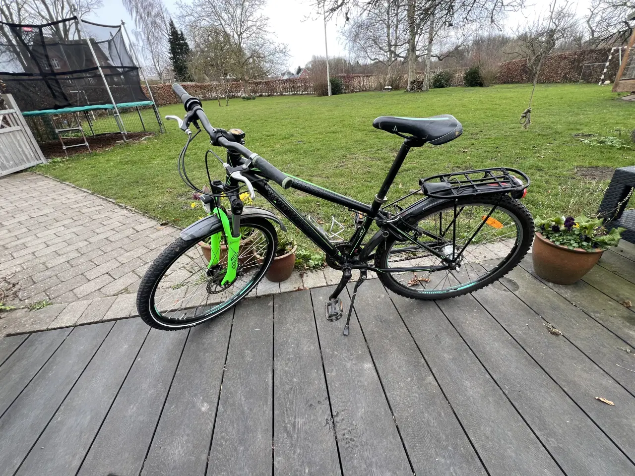 Billede 1 - Kildemoes Intruder MTB 26’ grøn cykel - brugt