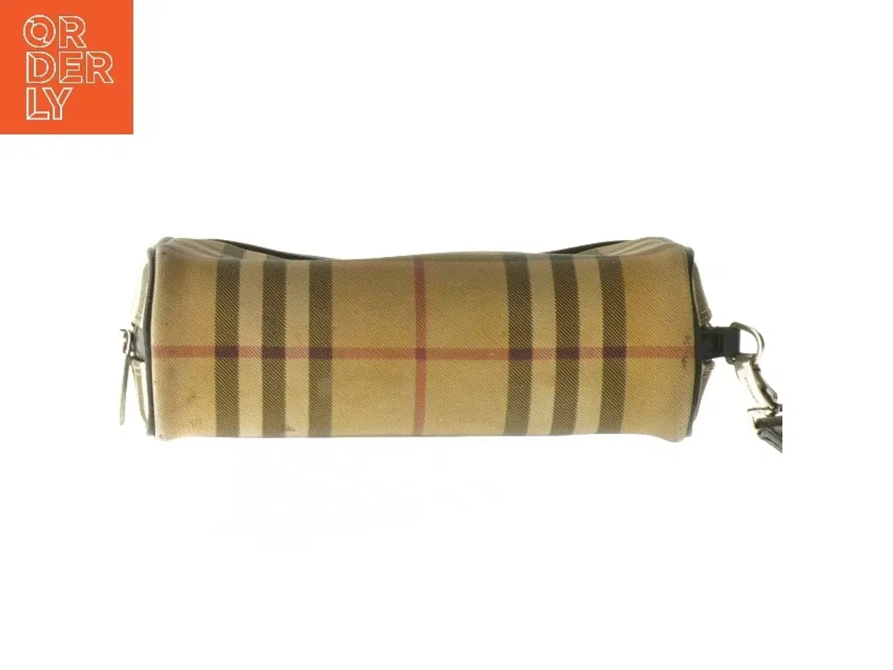 Billede 4 - Kosmetiktaske med tern fra Burberry (str. 6,5x18,5x6 cm)