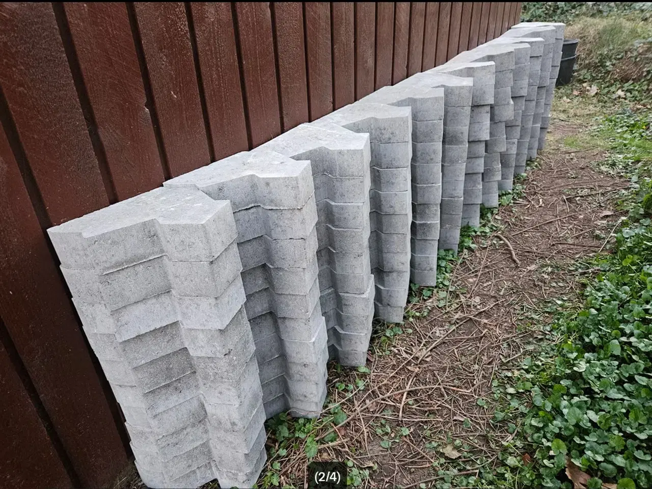 Billede 2 - 120 fabriksnye SF randsten, 5 kr/stk