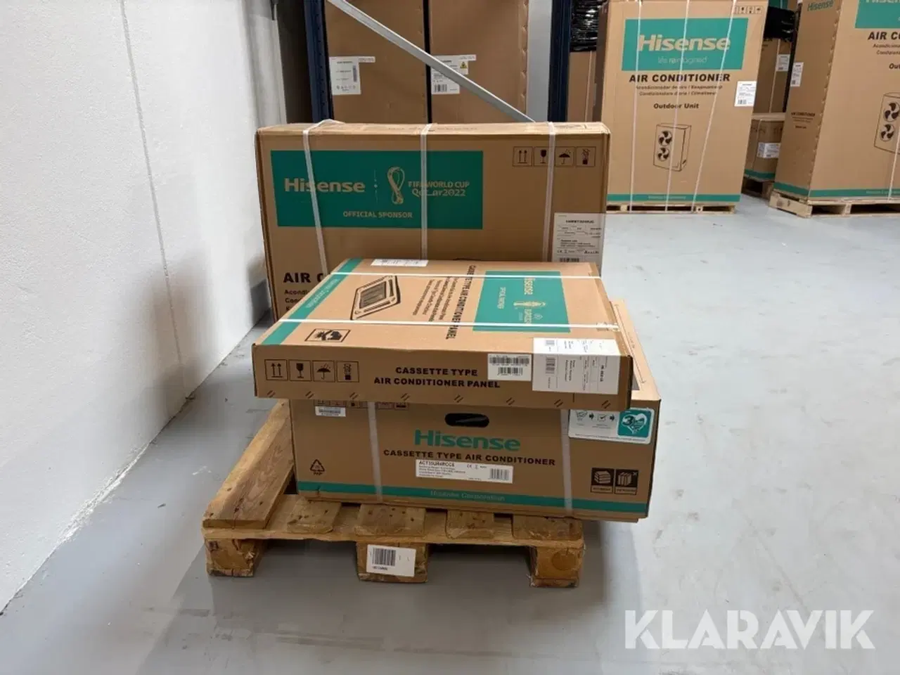 Billede 2 - Aircondition Hisense  - en udedel, 2 indedele