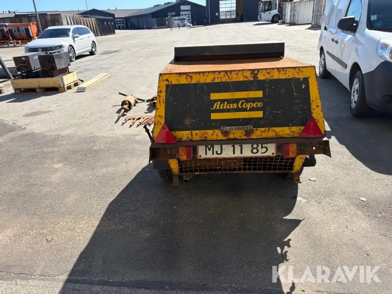 Billede 4 - Kompressor Atlas Copco XAS35 med tilbehør