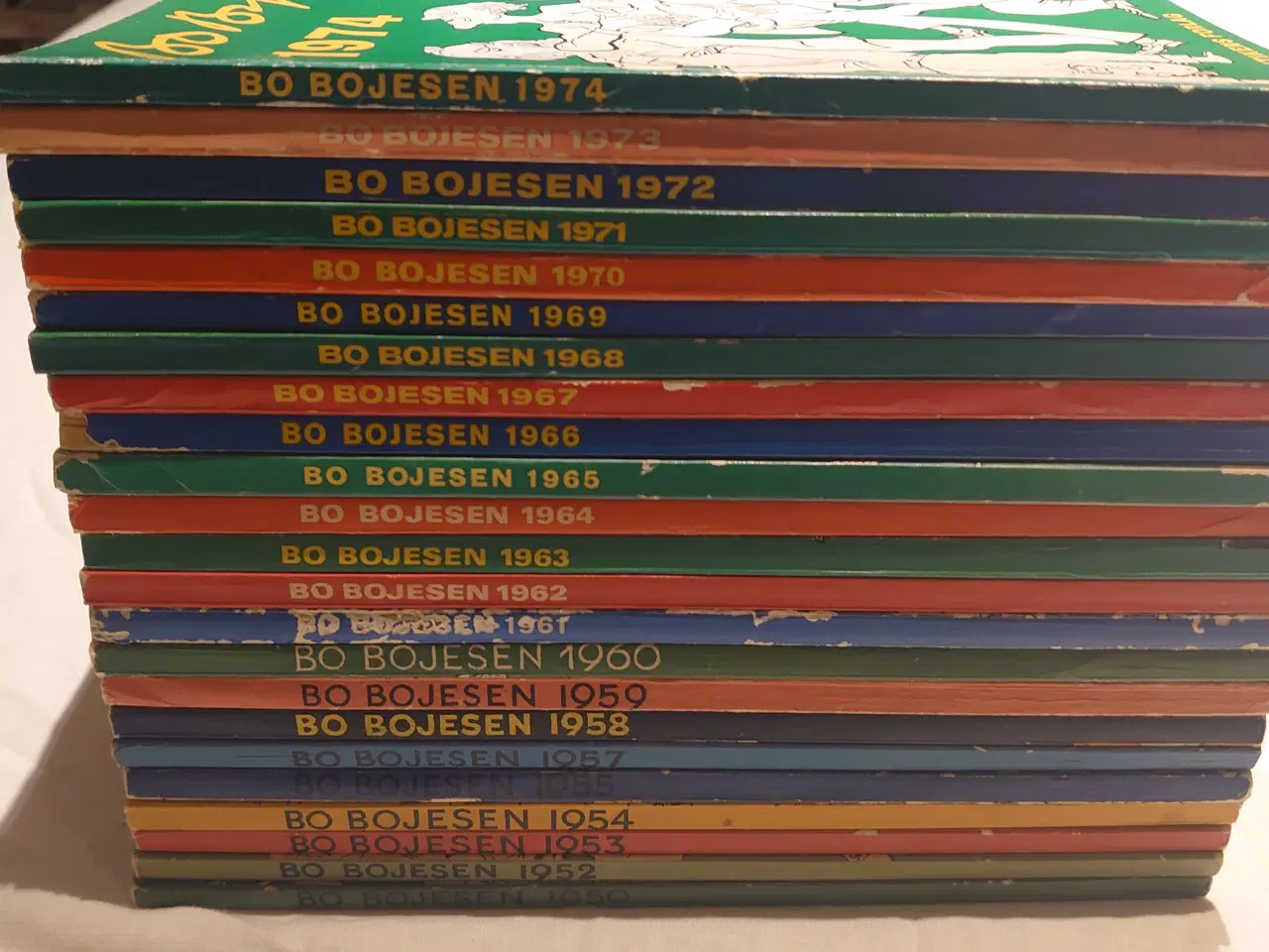 Billede 5 - Bo Bojesen:23 stk årbøger. 1950-74 minus 1951, 56.