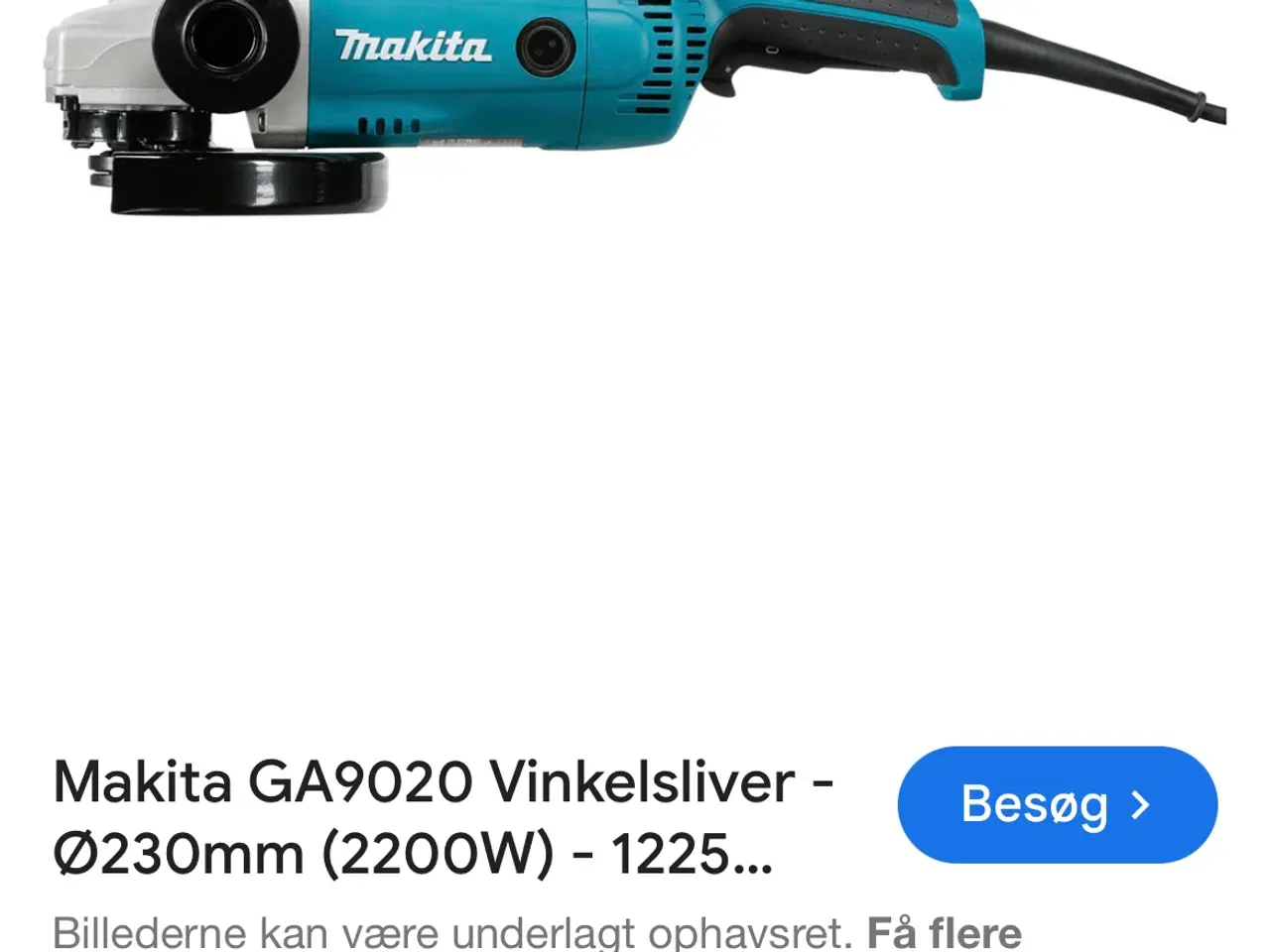 Billede 2 - Mikita GA9020 vinkelsliver 