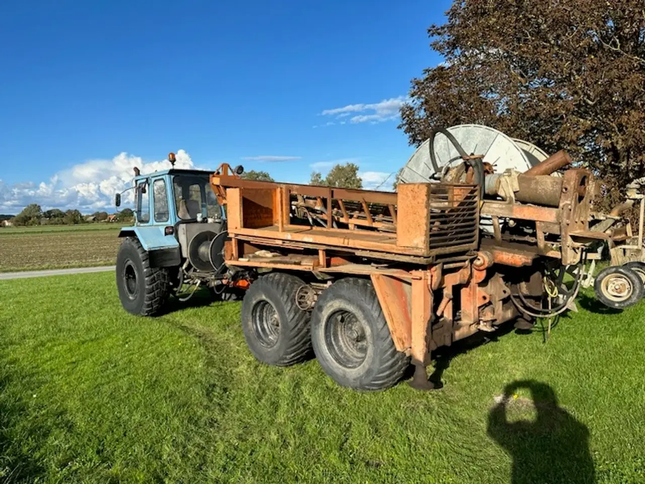 Billede 4 - Ford 7000 knækstyret borrig til vand 