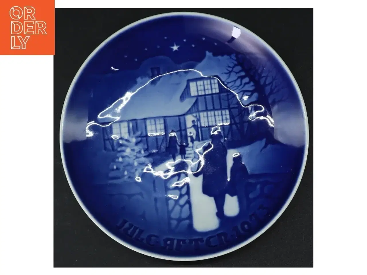 Billede 1 - Juleplatte royal copenhagen  fra 1973