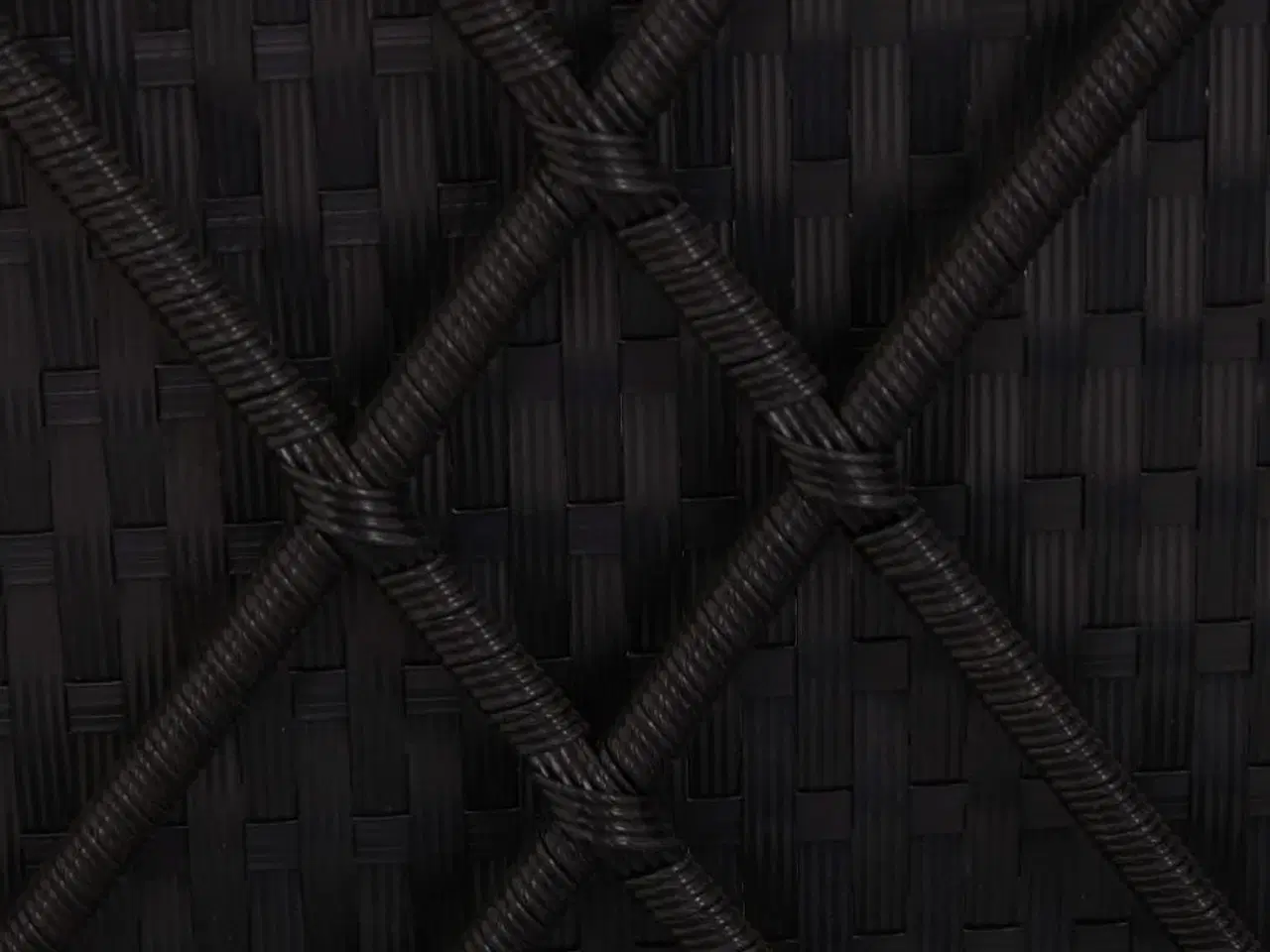 Billede 3 - Liggestole 3 dele med tebord polyrattan sort