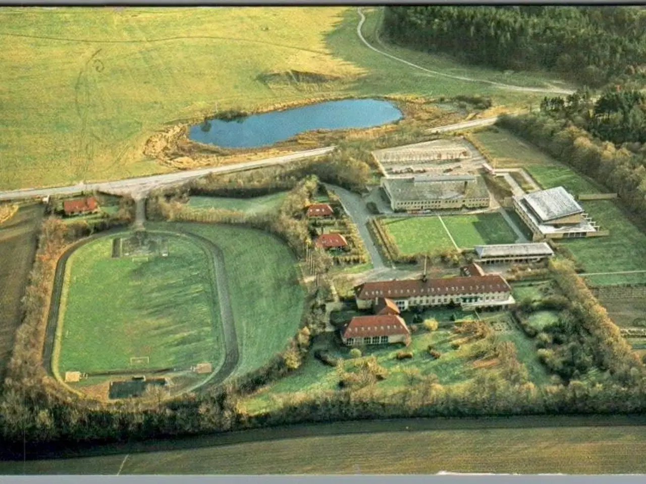 Billede 1 - Gymnastikhøjskolen ved Viborg - Postkort - Brugt