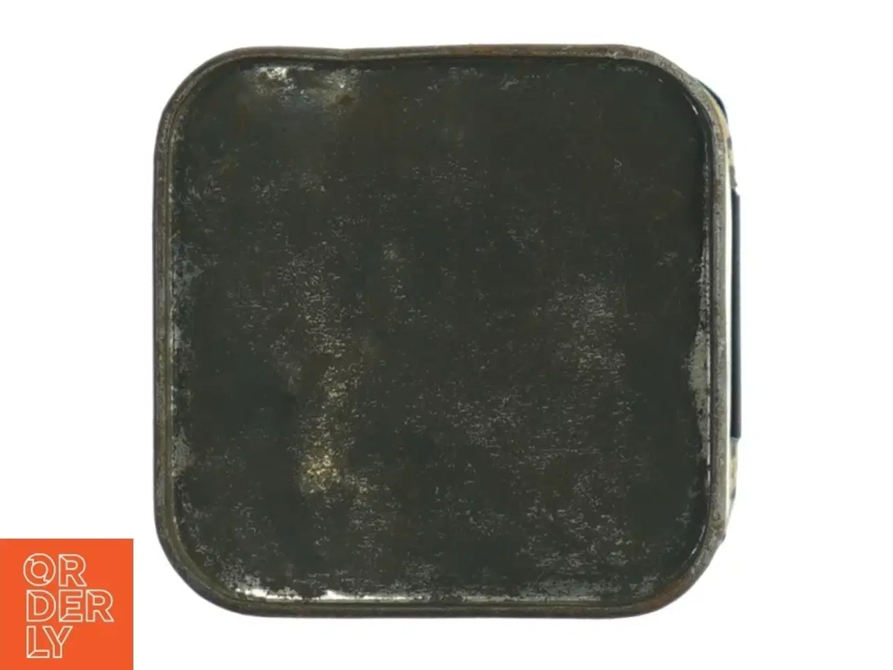 Billede 3 - Antik te dåse (str. H. 14 cm. 8,5 x 8,5 cm)