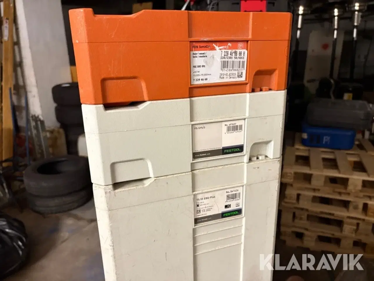 Billede 5 - Værktøjskasser Festool - 7 styk