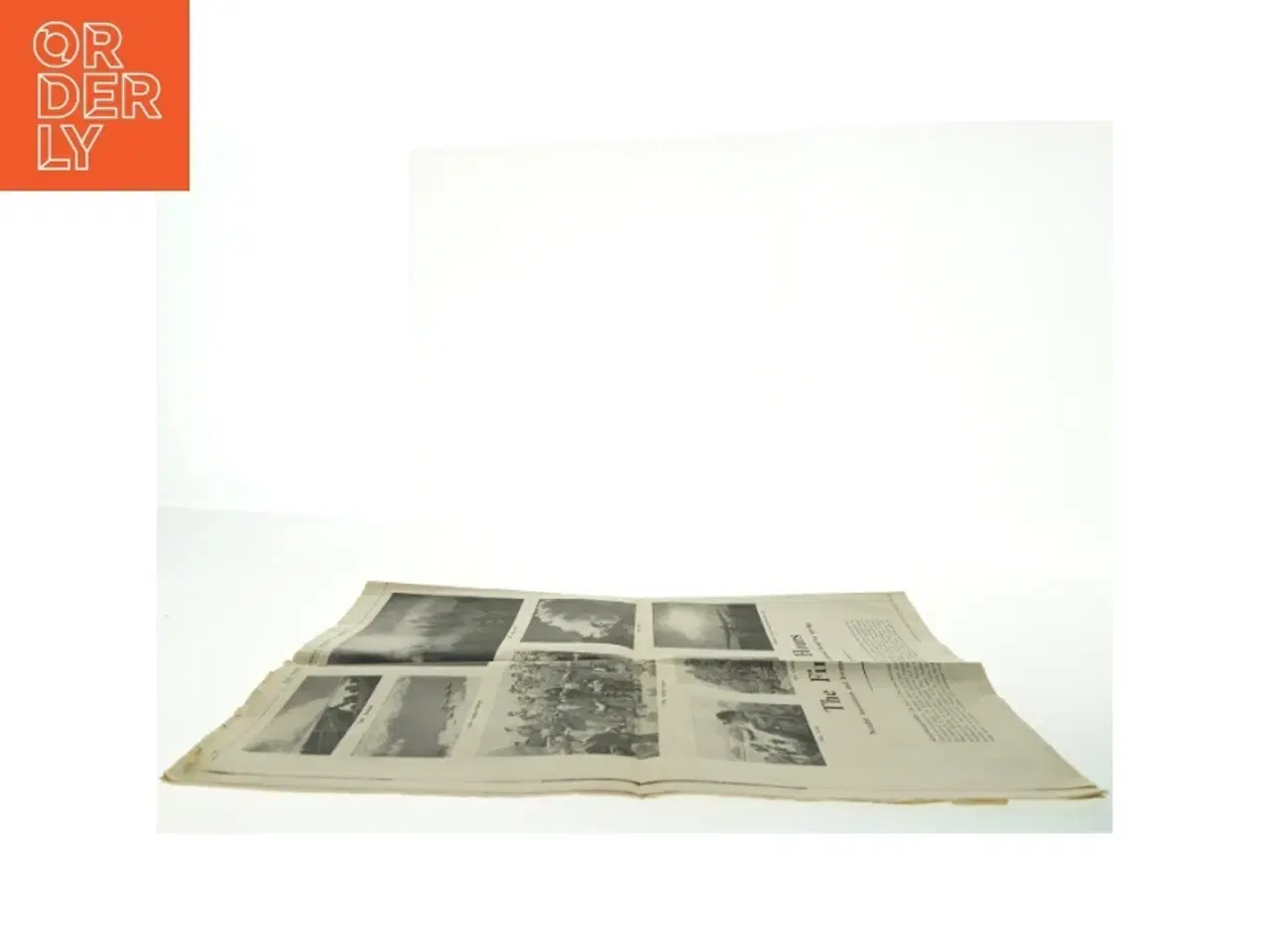 Billede 3 - Gammel avis &#39;The Times - Churchill: A Memorial&#39; (str. 60 x. 44 cm)