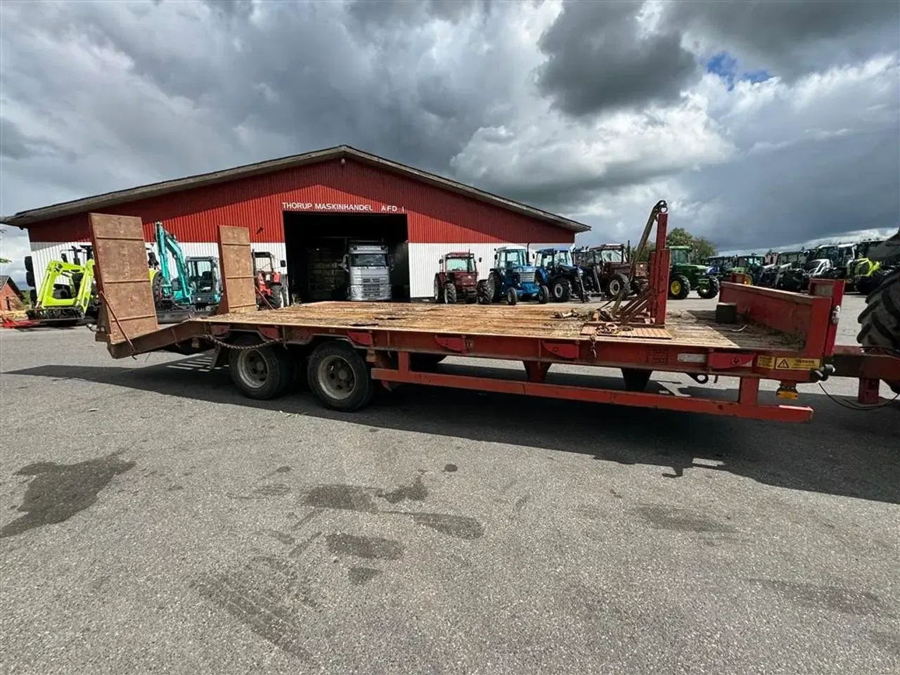 Billede 9 - Herbst 19 TON MASKINTRAILER