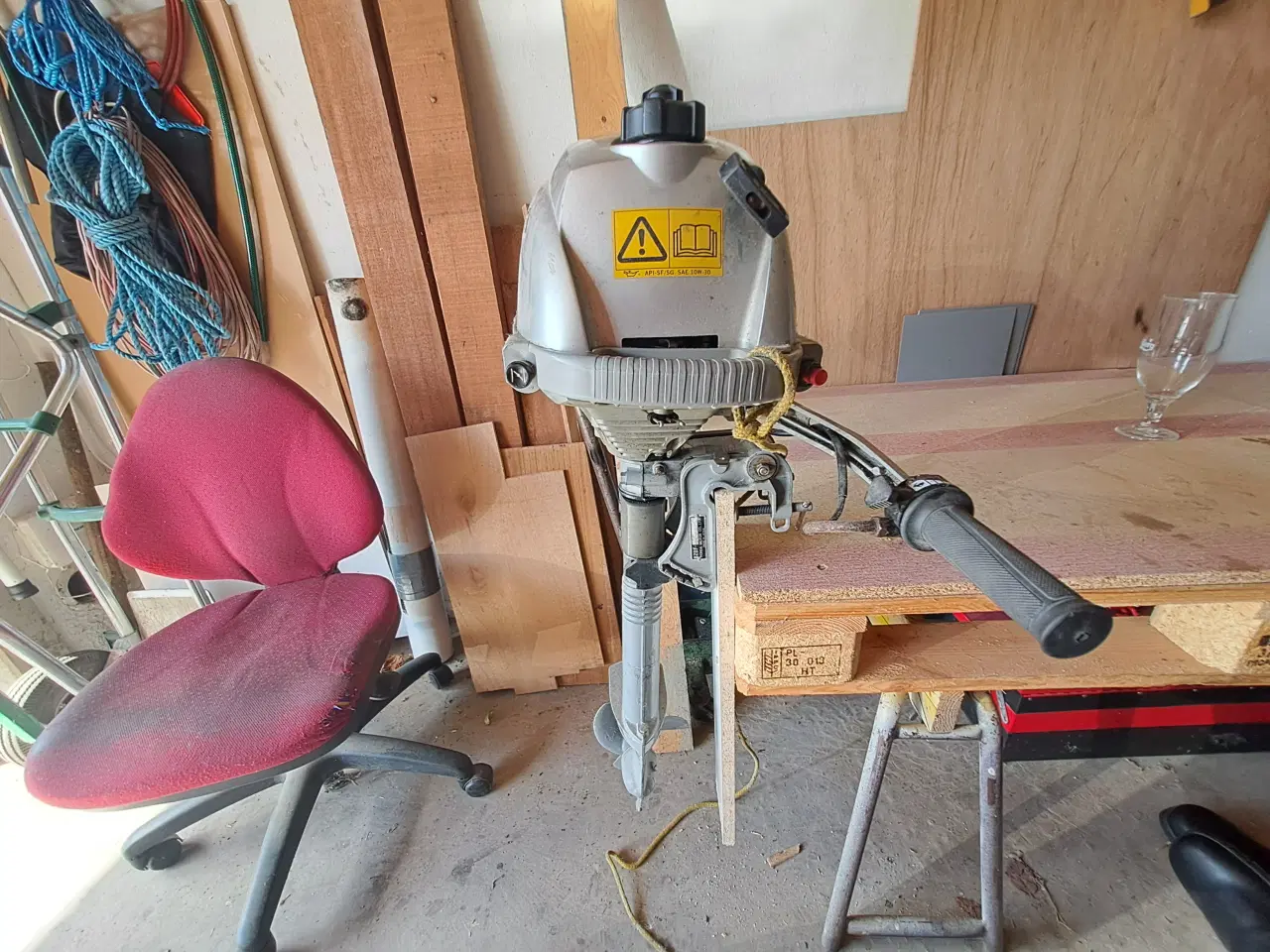 Billede 2 - Bådmotor Honda 2 hk Luftkølet