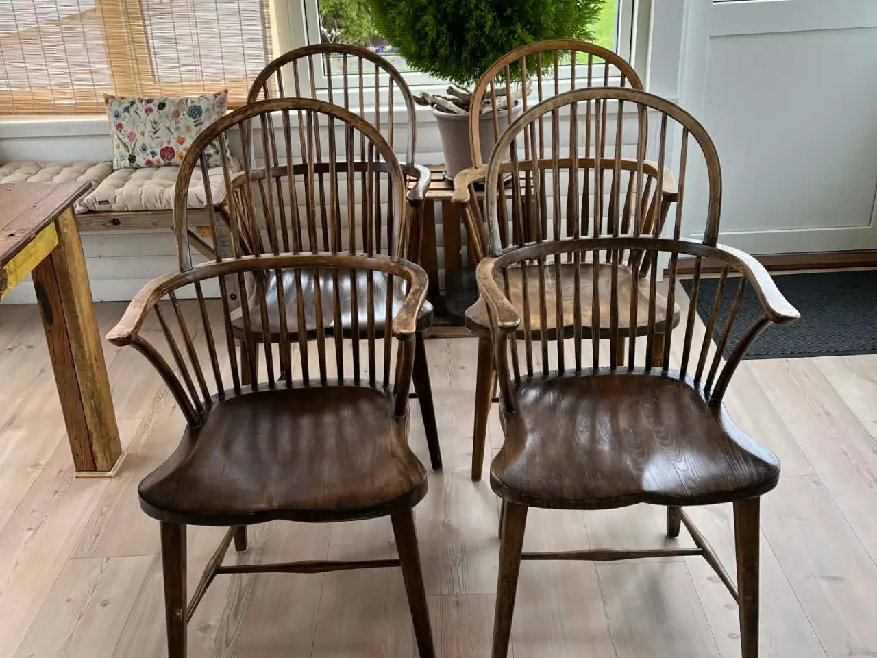 Billede 2 - Windsor stole med armlæn