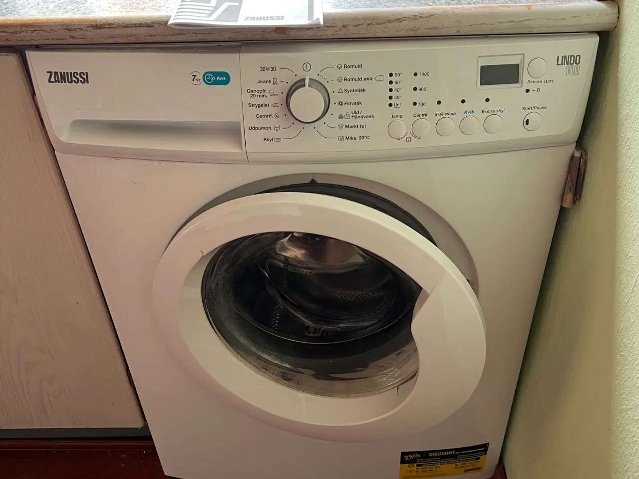 Billede 1 - Vaskemaskine - 5 år