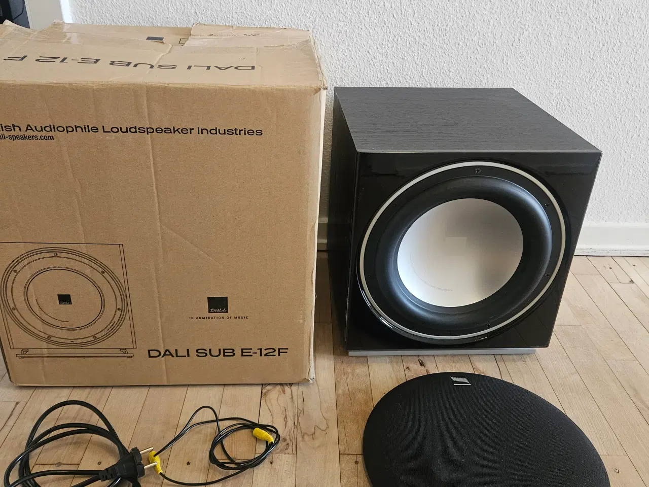 Billede 1 - Dali Sub E-12F subwoofer i sort