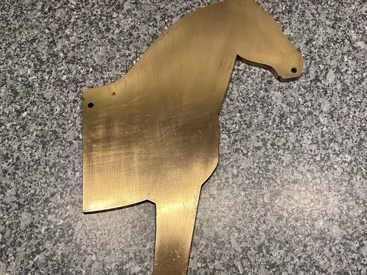 Billede 3 - Messing Hest