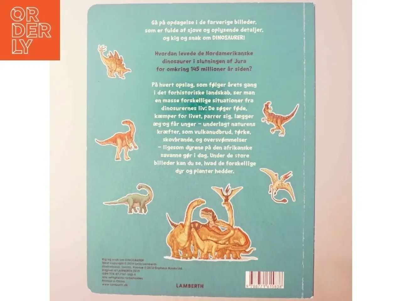 Billede 3 - Kig og snak om dinosaurer af Lena Lamberth (Bog)