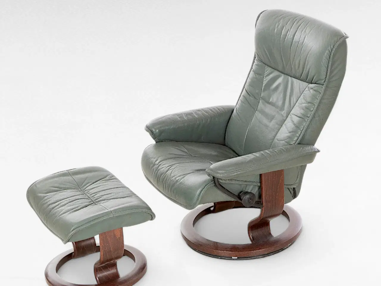 Billede 2 - Stressless lænestol med skammel – Ekornes Norge