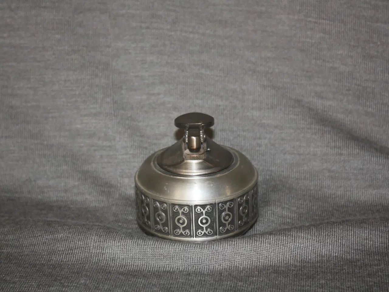 Billede 2 - Bordlighter / Lighter i tin Pewter Haugrud Norway