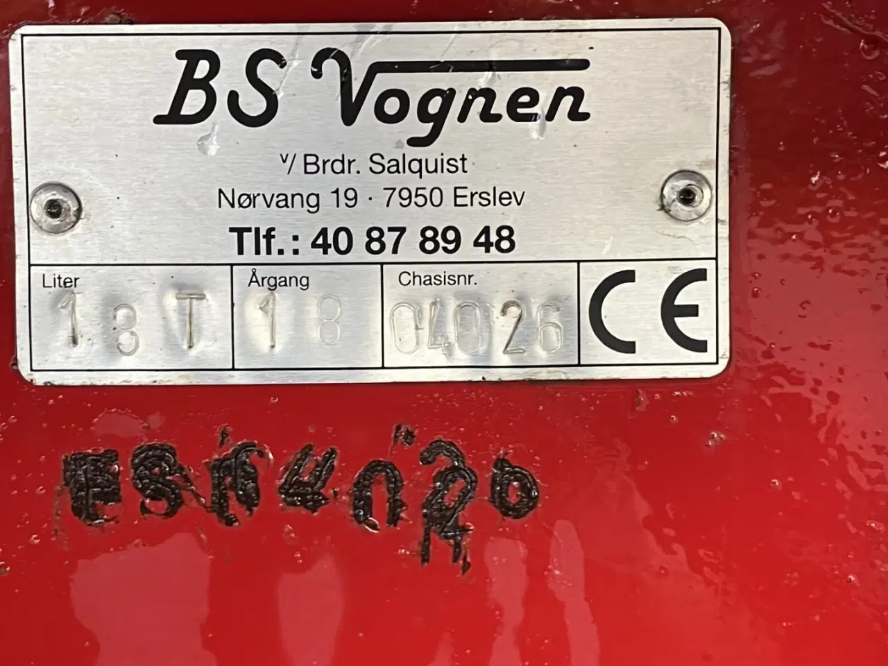 Billede 4 - BS 18T kornvogn men entreprenørundervogn